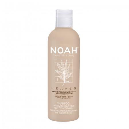 Prodotti naturali per capelli danneggiati - Shampoo Leaves nutriente alle foglie di bambù
