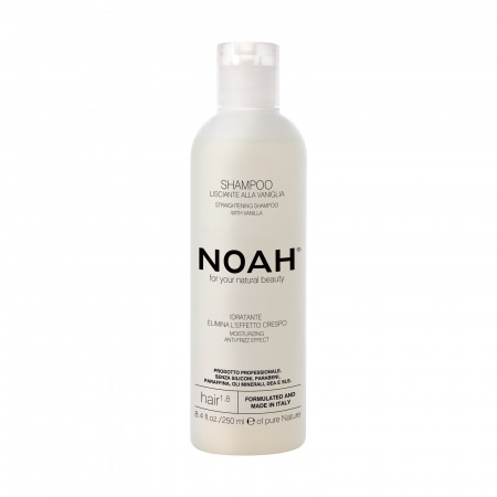 Prodotti naturali per capelli lisci - Shampoo Lisciante alla vaniglia